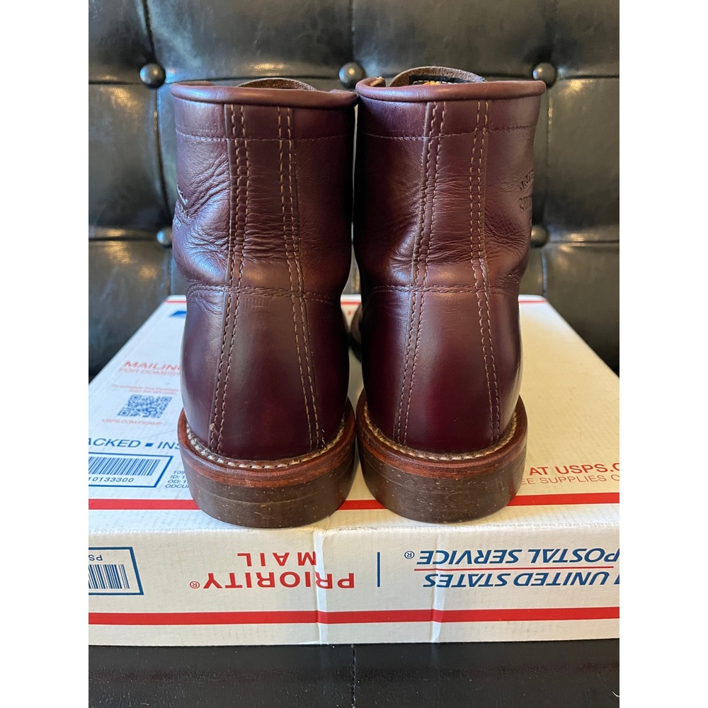 Chippewa Cordovan Leather‎ Service Boots Burgundy - Picture 4 of 8